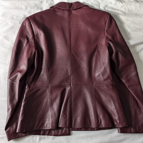 Lambskin / leather jacket - Picture 5 of 5